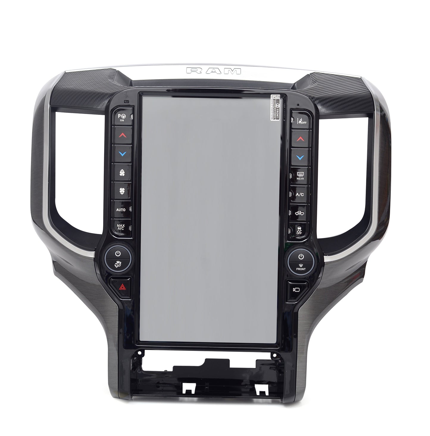 13.6” Android 13 Vertical Screen Navigation Radio for Dodge Ram 2019- 2024