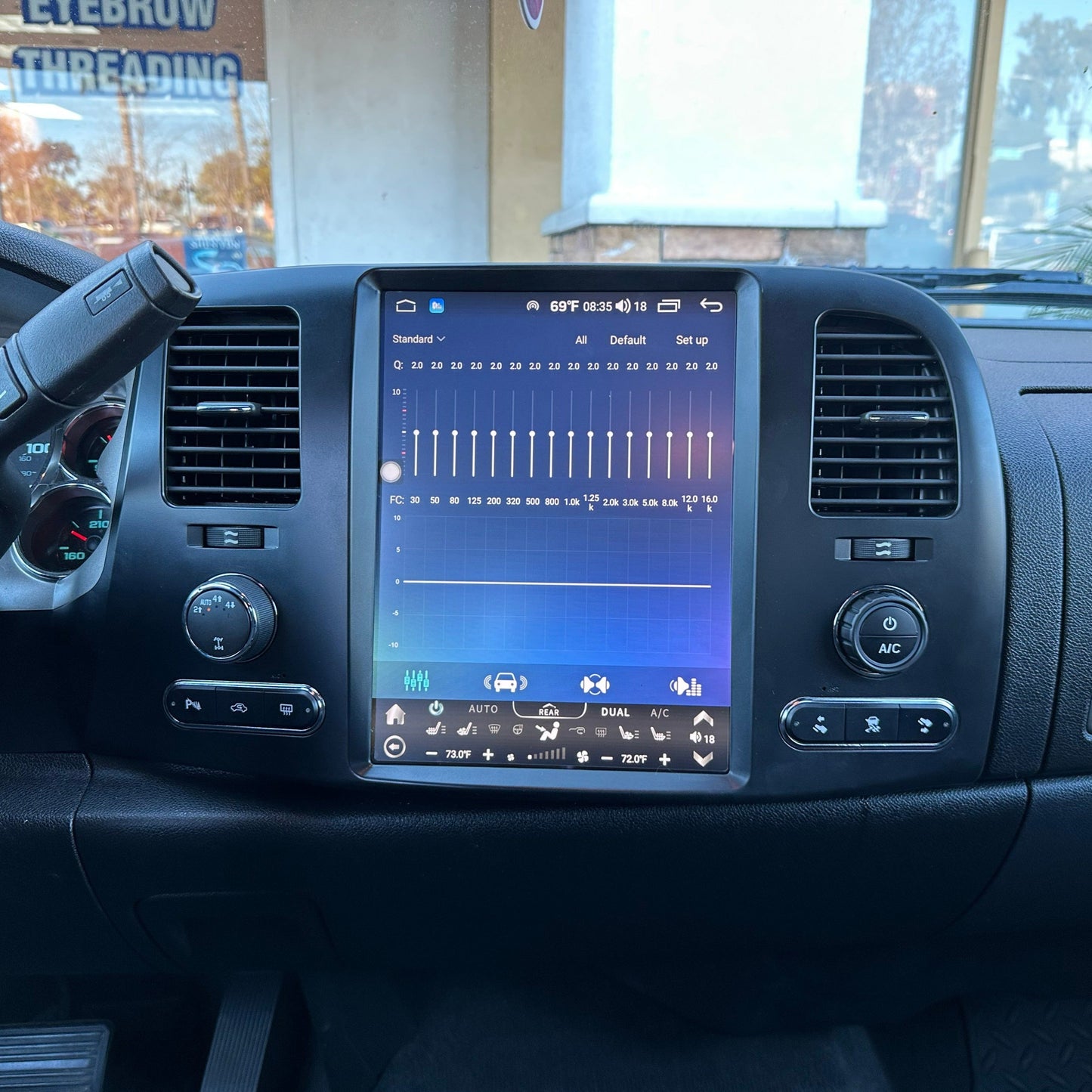 12.1” Android 12 fast boot Vertical Screen Navigation Radio for Chevrolet Silverado GMC Sierra 2007 - 2013