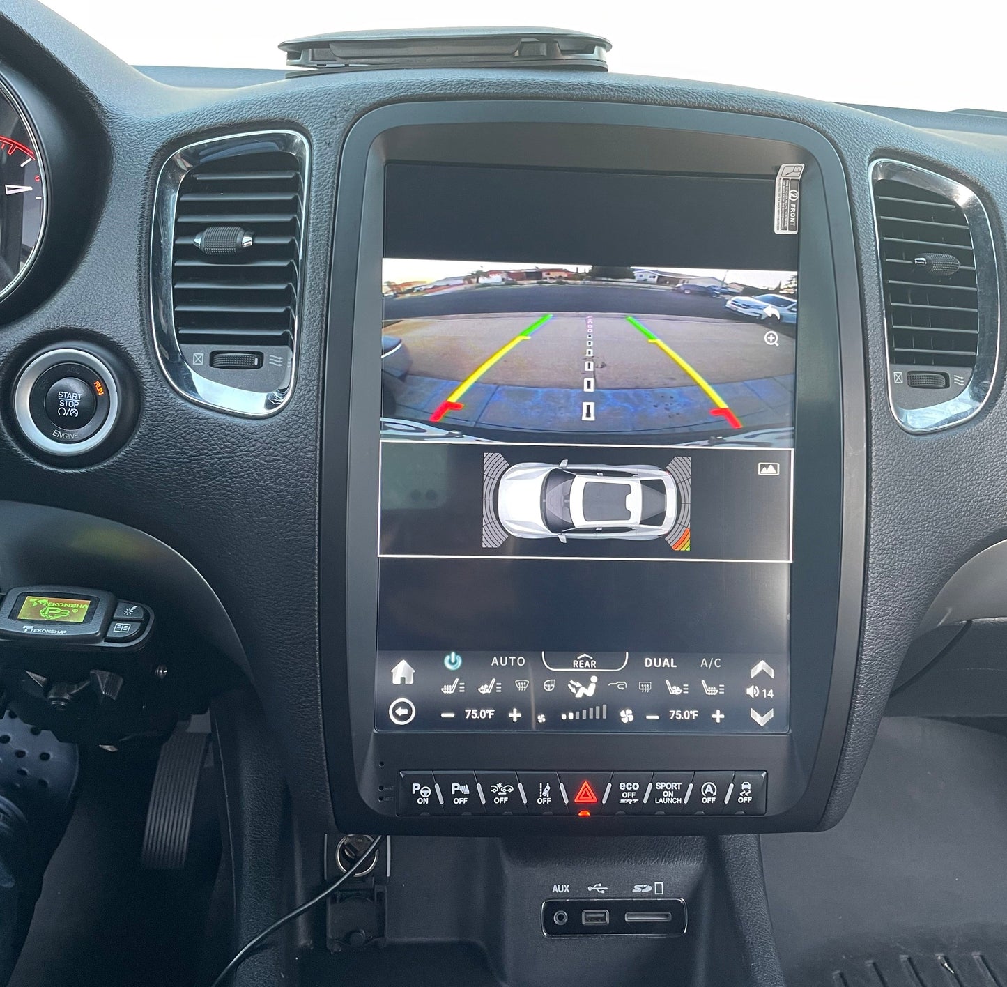 13” Android 12 Vertical Screen Navigation Radio for Dodge Durango 2011 - 2020