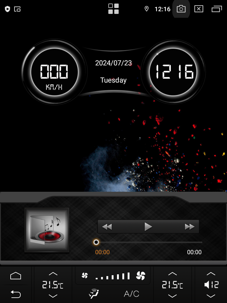 13.6" Android 12/13 VERTICAL SCREEN Navigation Radio for Cadillac Escalade 2007 - 2014