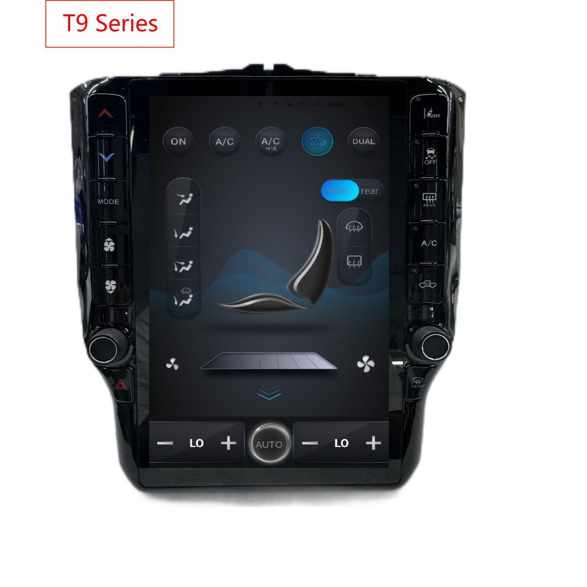 11.5” Android 13/14 Vertical Screen Navigation Radio for Dodge Ram 2019- 2024