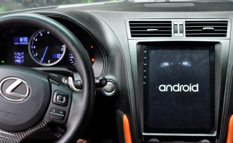 Open Box 10.4" Metal Trim Vertical Screen Android Navigation Radio for Lexus GS 300 350 430 450h 460 2005 - 2011