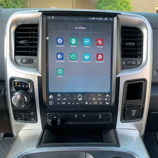 [Open box] 12.1“/ 13" Android 12 Fast boot Vertical Screen Navi Radio for Dodge Ram 2009 - 2018 | Phoenix Automotive