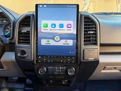 14.5” Android 14 Vertical Screen Navigation Radio for Ford F-150 F-250 F-350 F-450 F-550 2015-2020 Expedition 2018 - 2021