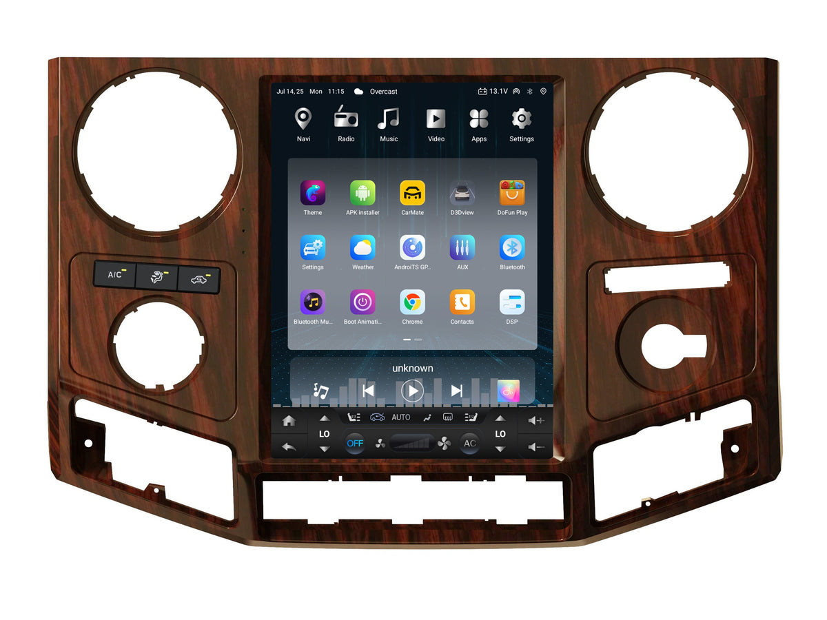 12.1 inch Android 13/14 Vertical Screen Navigation Radio for Ford F-250 F-350 Super Duty trucks 2008 - 2016