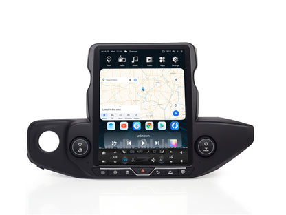 12.1/14.5” Android 13/14 Vertical Screen Navigation Radio for Jeep Wrangler JL 2018 - 2023