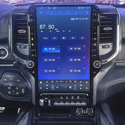 13.6/14.5” Android 13/14 Vertical Screen Navigation Radio for Dodge Ram 2019- 2024