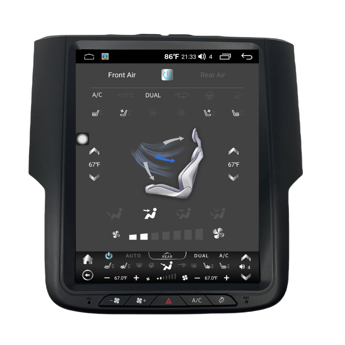 [open box] 9.7/10.4" Android 13/14 Fast boot Vertical Screen Navi Radio for Dodge RAM 2013 - 2018 RAM Classic 2019 - 2024