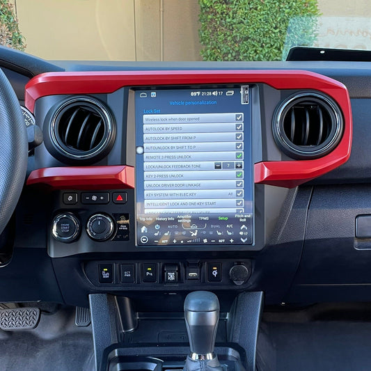 [Open Box] 12.1” Android 12 fast boot Vertical Screen Navigation Radio for Toyota Tacoma 2016 - 2022 | Phoenix Automotive