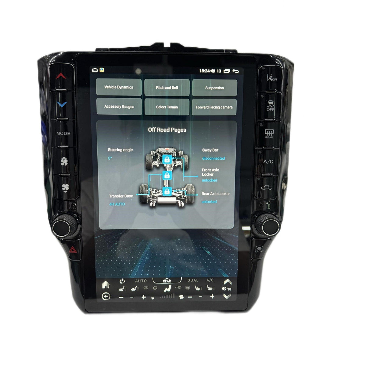 [open box] 11.5” Android 13 Vertical Screen Navigation Radio for Dodge Ram 2019- 2024