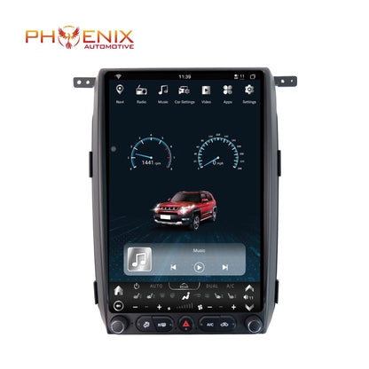 12.1/14.5” Android 13/14 Vertical Screen Navigation Radio for Ford F-150 2009 - 2012
