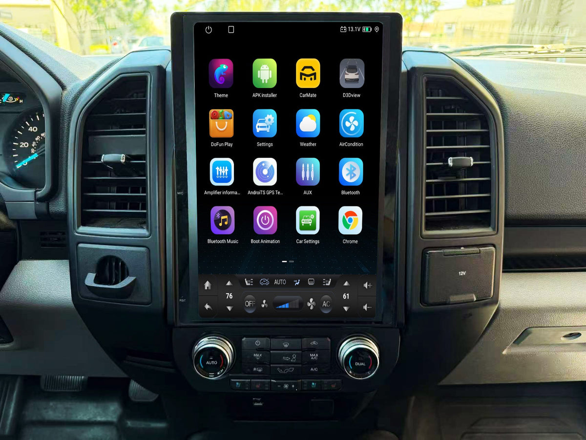 13/14.5/16 inch Android 13/14 Navigation Radio for Ford F-150 F-250 F-350 F-450 F-550 2015-2020