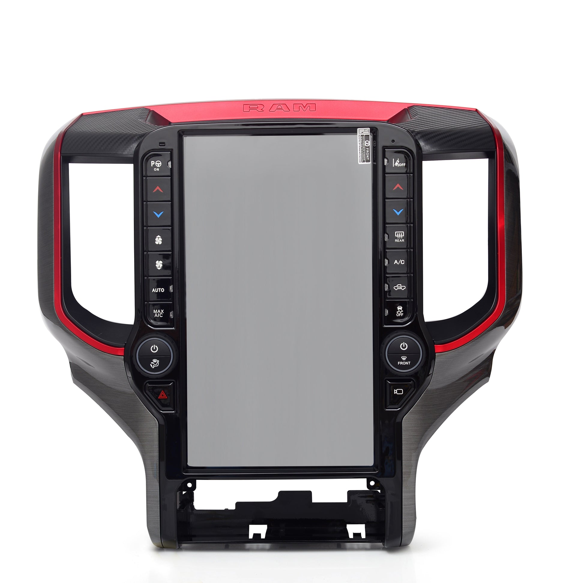 13.6” Android 12 Vertical Screen Navigation Radio for Dodge Ram 2019- 2024