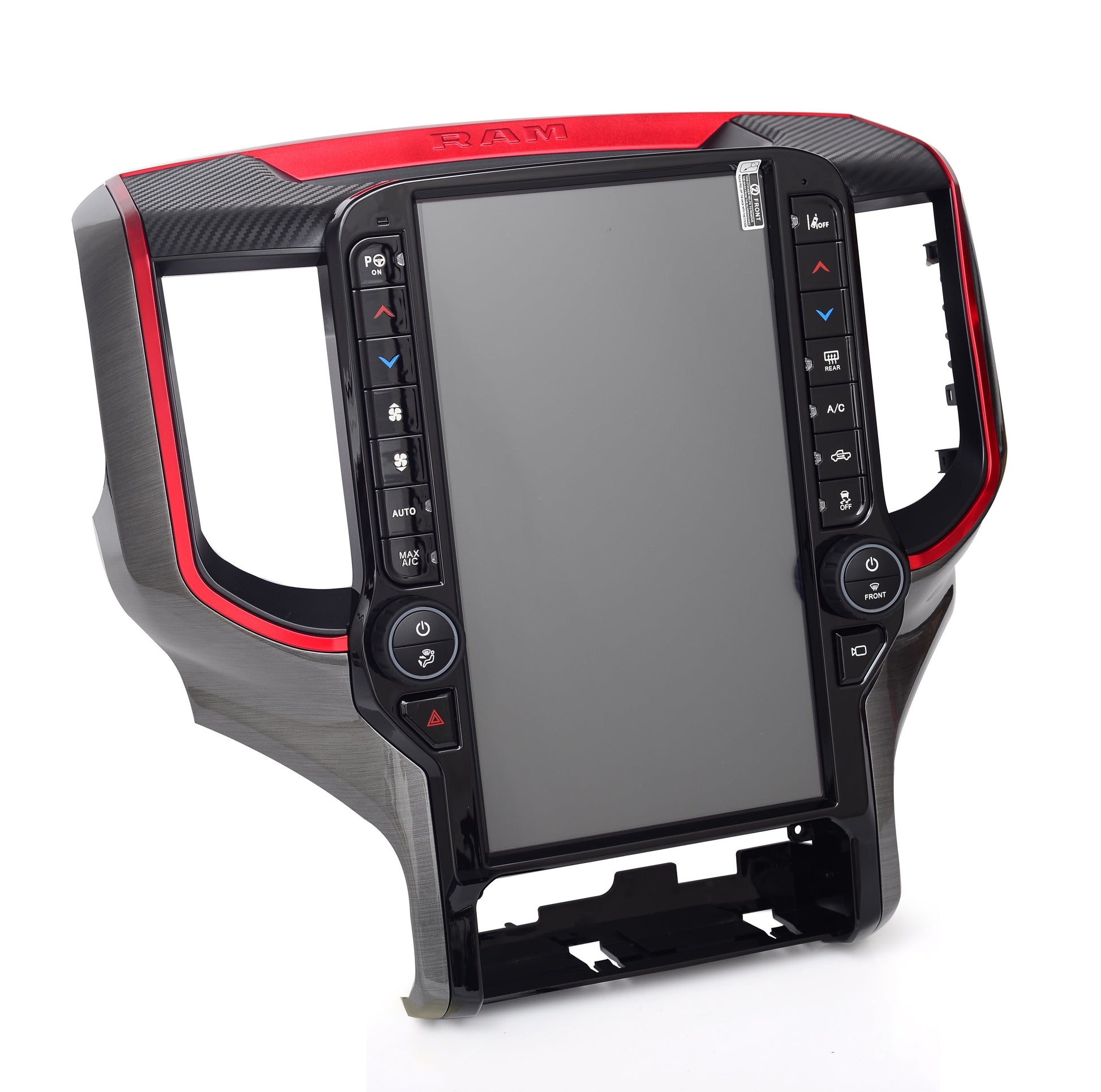 13.6” Android 12 Vertical Screen Navigation Radio for Dodge Ram 2019- 2024