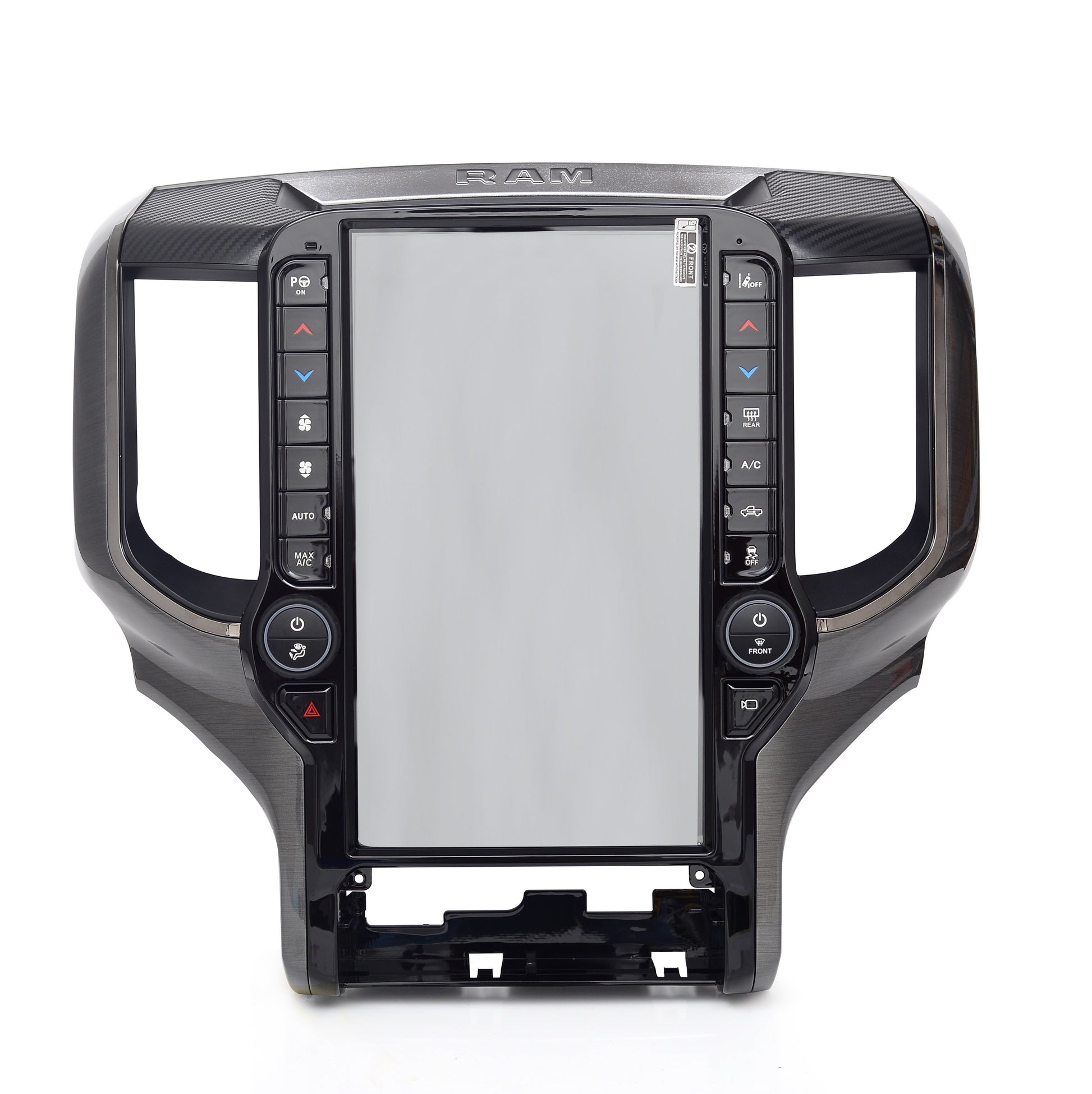 13.6” Android 12 Vertical Screen Navigation Radio for Dodge Ram 2019- 2024