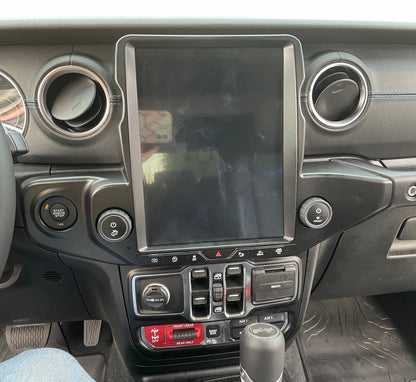 [ Hot-sale ] 12.1” Android 13 Vertical Screen Navigation Radio for Jeep Wrangler JL 2018 - 2023 | Phoenix Automotive