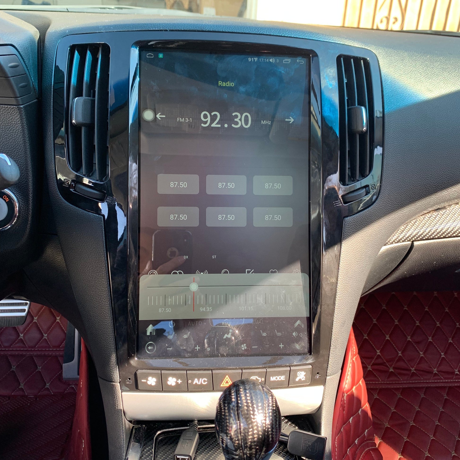 [Open box] 13.6" Vertical Screen Android 12 Fast boot Navigation Receiver for Infiniti G25 G35 G37 Q40 Q60 2007 - 2015