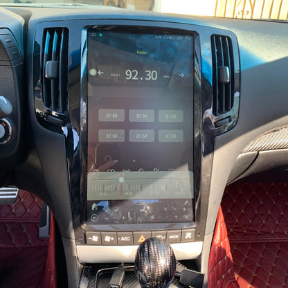 [Open box] 13.6" Vertical Screen Android 12 Fast boot Navigation Receiver for Infiniti G25 G35 G37 Q40 Q60 2007 - 2015