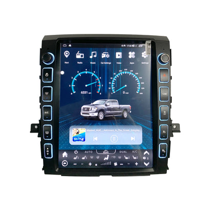 13” Android 12 Vertical Screen Navigation Radio for Nissan Titan (XD) 2016 - 2019 | Phoenix Automotive