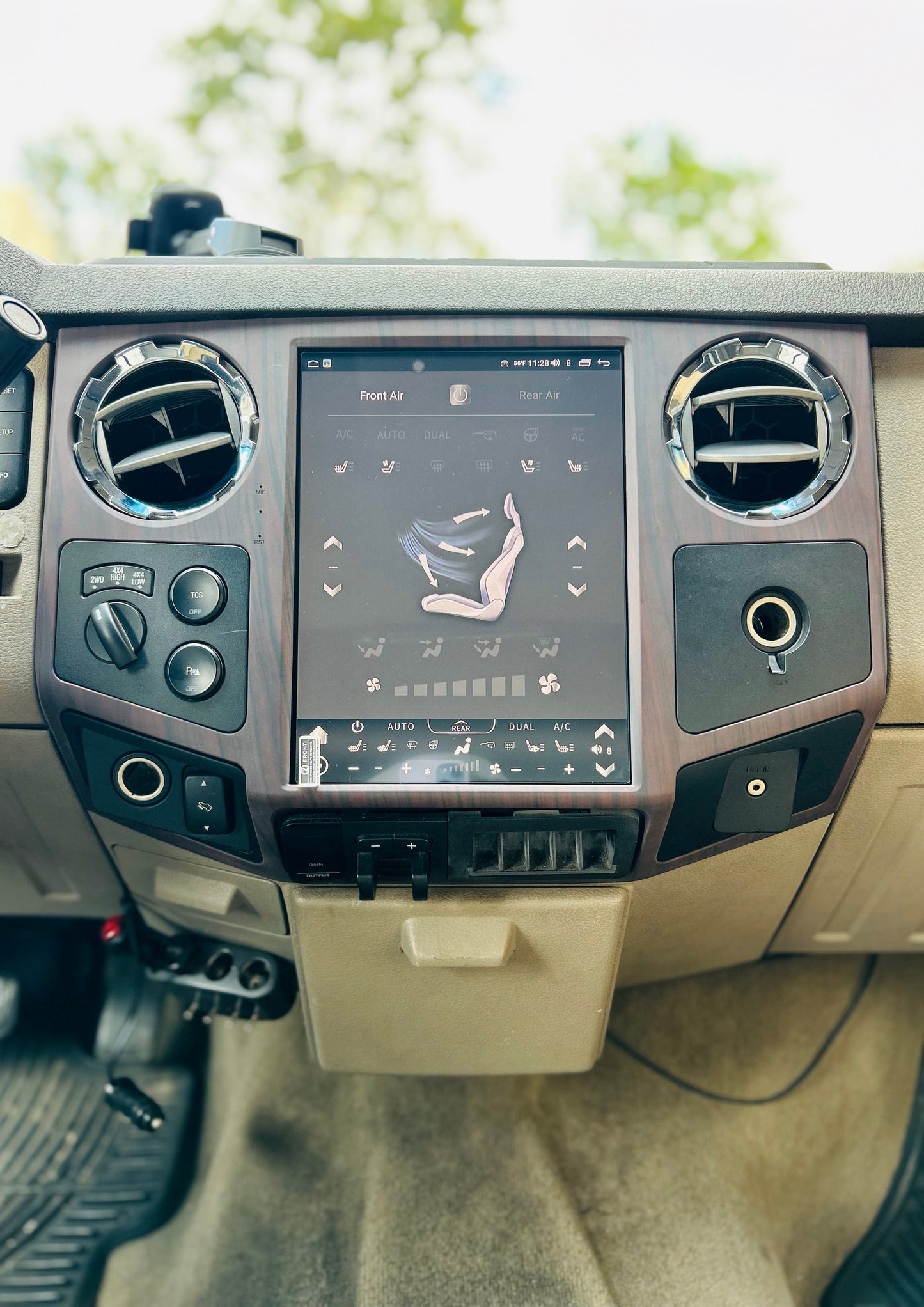 [Open Box] 12.1 inch Android 13/14 Vertical Screen Navigation Radio for Ford F-250 F-350 Super Duty trucks 2008 - 2016