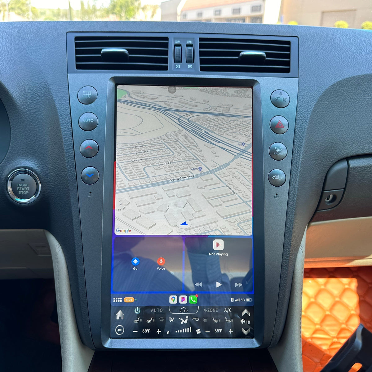 [Open Box] 13.6" Vertical Screen Android 12/13 Fast boot Navigation Radio for Lexus GS 300 350 430 450h 460 2005 - 2011