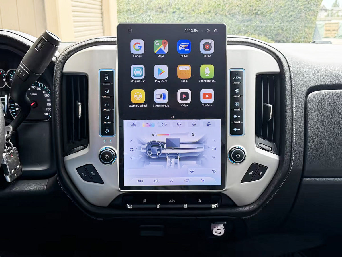 [Special Edition] 12.1/14.5" Android 13/14 Fast boot Navi Radio for Chevy Silverado GMC SIERRA 2014 - 2019