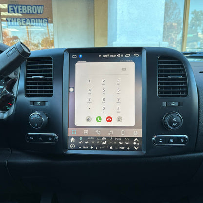 [Open box] 12.1” Android 10 fast boot Vertical Screen Navigation Radio for Chevrolet Silverado GMC Sierra 2007 - 2013 | Phoenix Automotive