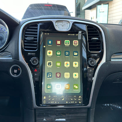 [Open box]13.6" Vertical Screen Android 10-12 Navigation Radio for Chrysler 300 300C 300S 2011 - 2023