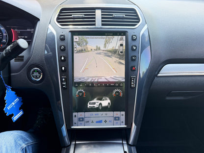 13.6" VERTICAL SCREEN ANDROID 13/14 Fast boot NAVIGATION RADIO FOR FORD EXPLORER 2011-2019