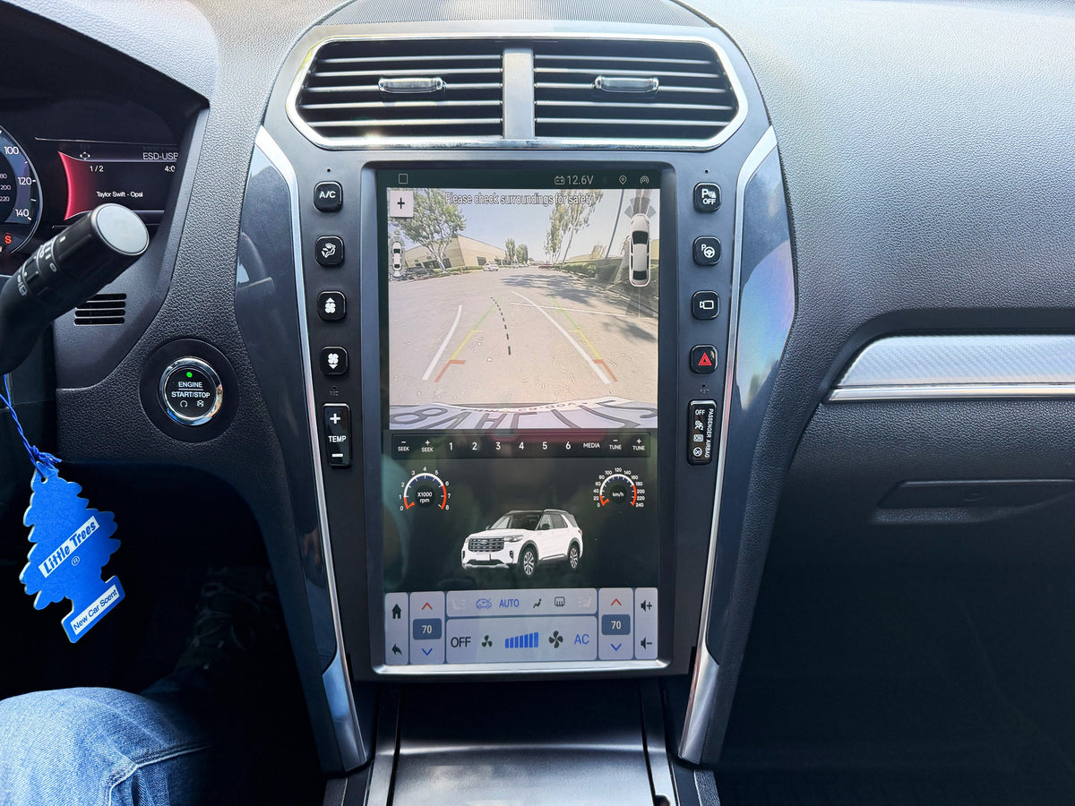 13.6/14.5" Android 13/14 Vertical Screen Navigation Radio for Ford Explorer 2011 - 2019