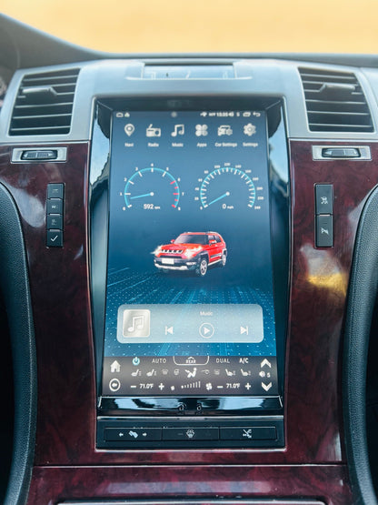 [Open box] 13.6" ANDROID 12 VERTICAL SCREEN Navigation Radio for Cadillac Escalade 2007 - 2014