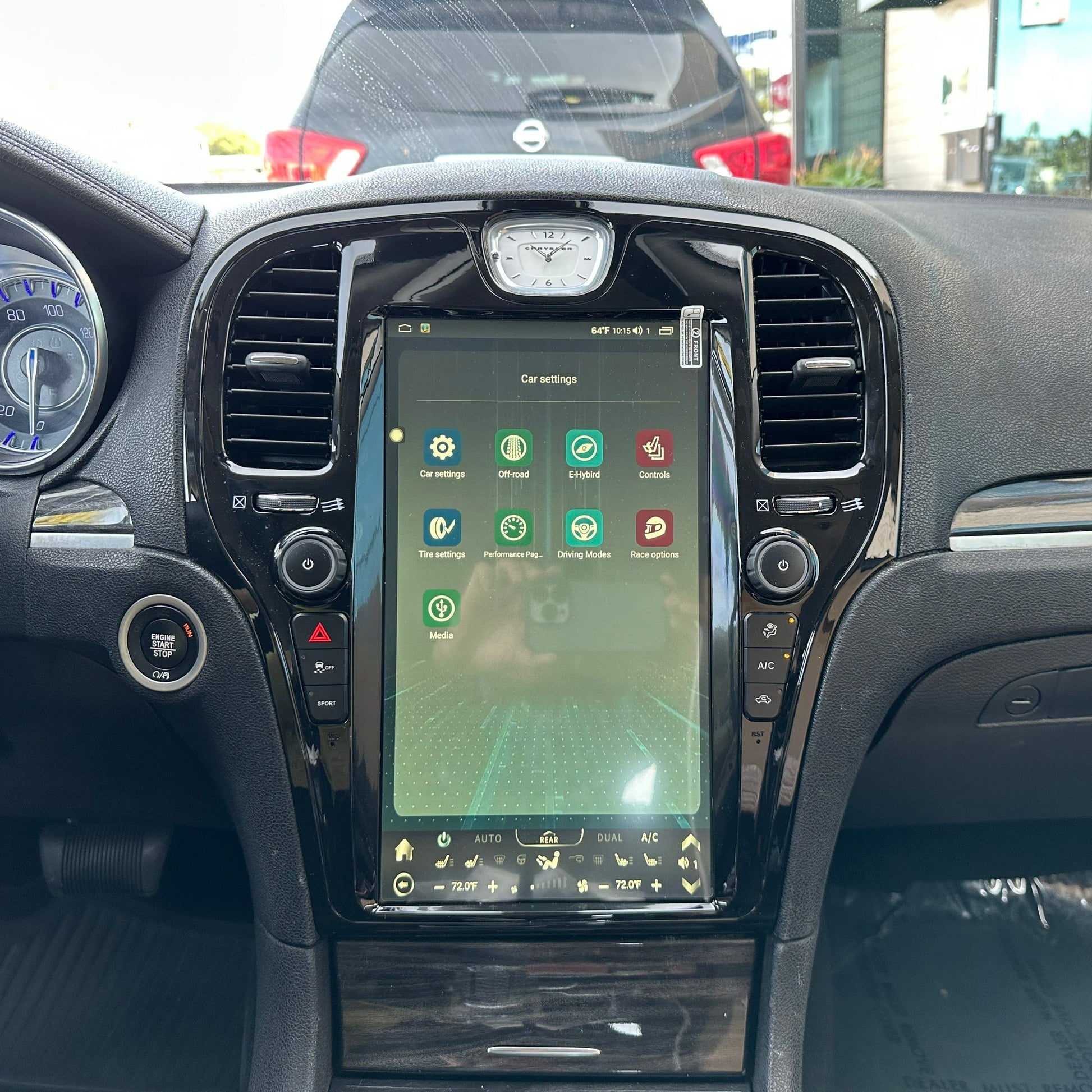 [Open box]13.6" Vertical Screen Android 10-12 Navigation Radio for Chrysler 300 300C 300S 2011 - 2023
