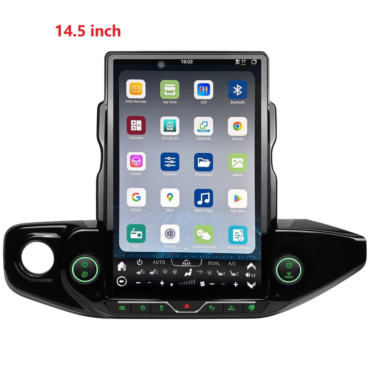 [ Hot-sale ] 12.1/14.5” Android 13/14 Vertical Screen Navigation Radio for Jeep Gladiator 2020 - 2023