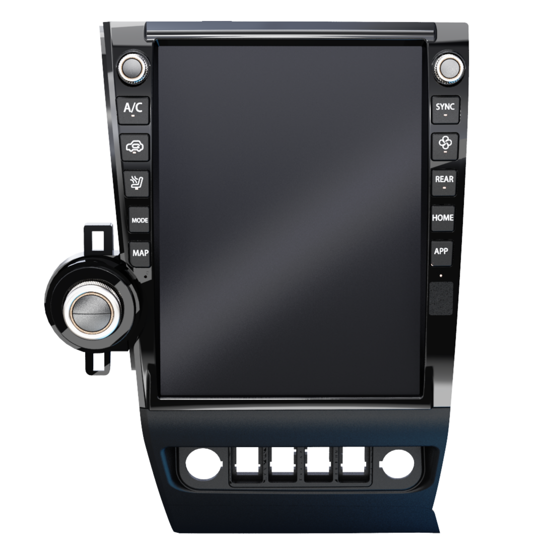 [NEW] 13" Android 13/14 Fast boot Vertical Screen Navigation Radio for Toyota Tundra 2007 - 2013 Sequoia 2008 - 2022