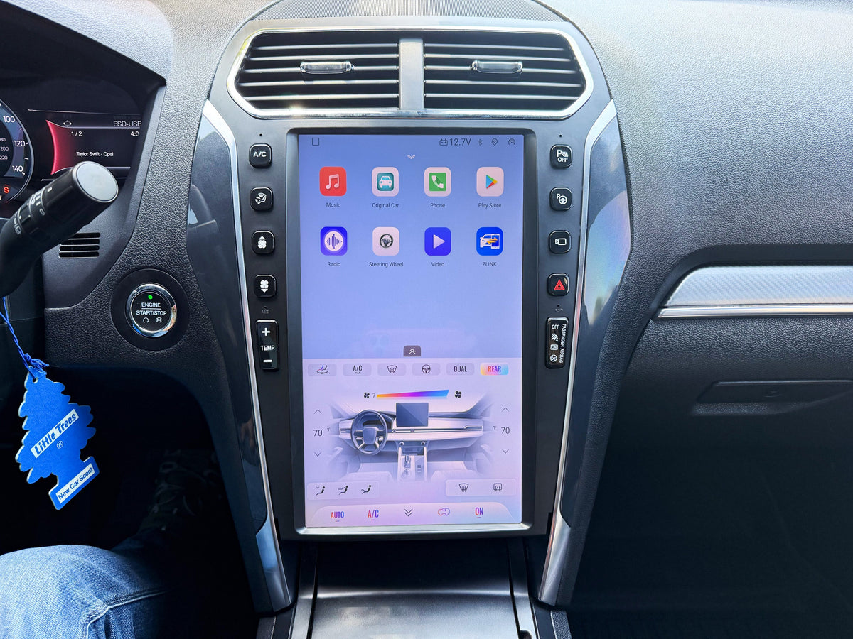 13.6/14.5" Android 13/14 Vertical Screen Navigation Radio for Ford Explorer 2011 - 2019