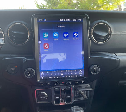 [ Hot-sale ] 12.1” Android 13 Vertical Screen Navigation Radio for Jeep Gladiator 2020 - 2023 | Phoenix Automotive