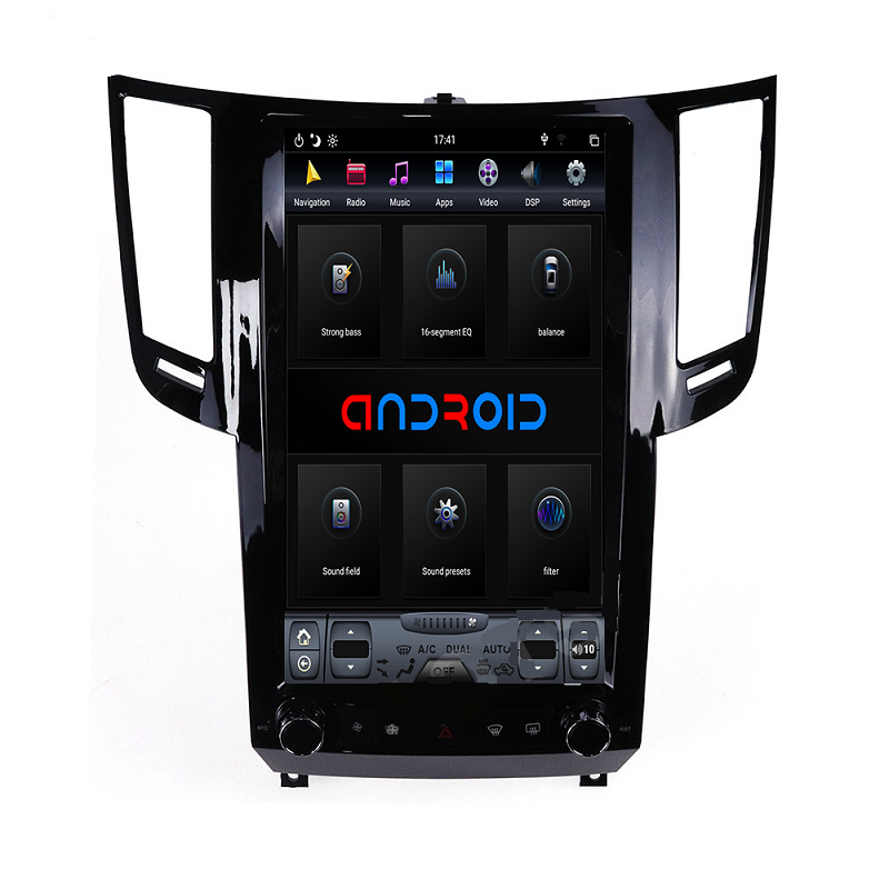 [ G6 octa-core ] 13.6" Vertical Screen Android 11 Fast boot Navigatio Receiver for Infiniti QX70 FX25 FX35 FX37 2009 - 2016