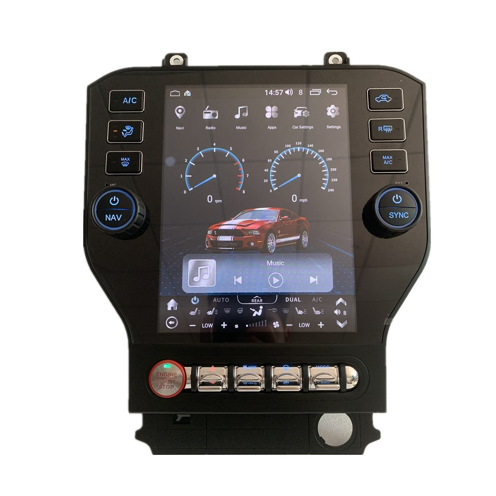 [Open Box] 10.4" Android 9/12 Fast Boot Vertical Screen Navigation Radio for Ford Mustang 2015 - 2023