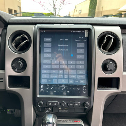 12.1/14.5 inch vertical screen Android 13/14 Fast boot navigation receiver for 2009 - 2014 Ford F-150