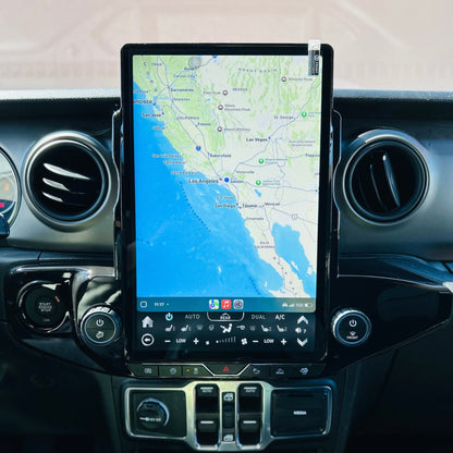 [ Hot-sale ] 14.5/12.1”Android 13/14 Vertical Screen Navigation Radio for Jeep Wrangler/Rubicon/Gladiator 2018 - 2023
