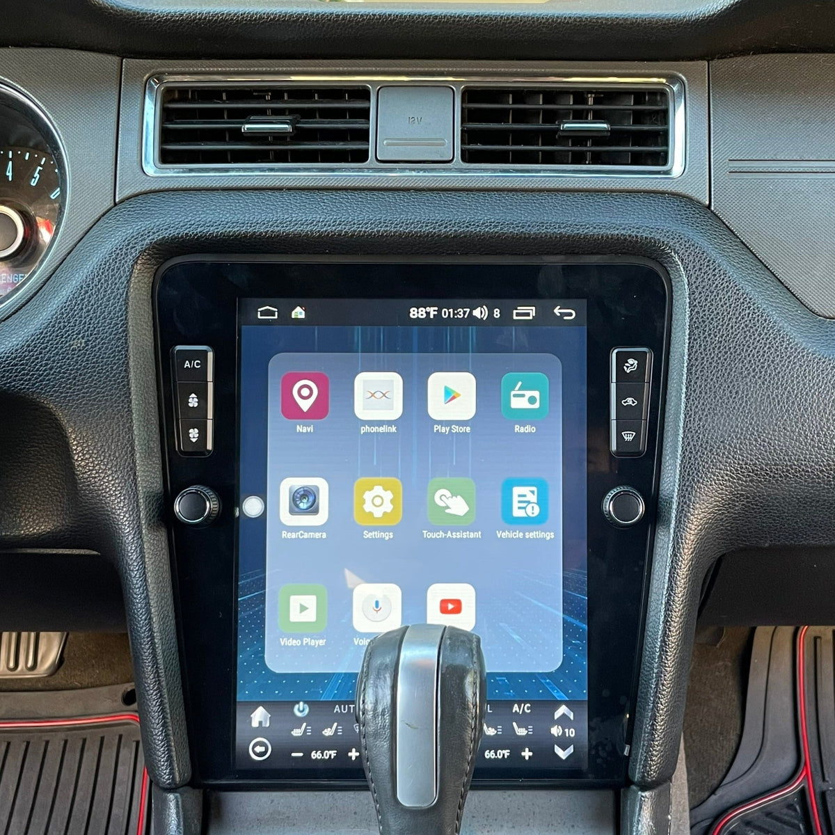 [Open box]12.1" Vertical Screen Android 10/12/13 Fast boot Navigation Radio for Ford Mustang 2010 - 2014