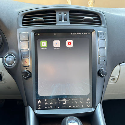 12" Vertical Screen Android 13 Fast Boot Navigation Radio for Lexus IS 250 IS 300 IS 350 2005 - 2012 | Phoenix Automotive