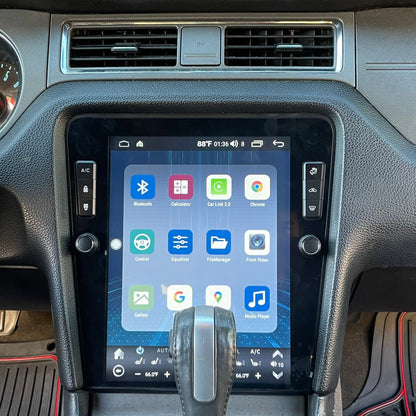 12.1" Vertical Screen Android Navigation Radio Car GPS Navi Multimedia for Ford Mustang 2010-2014