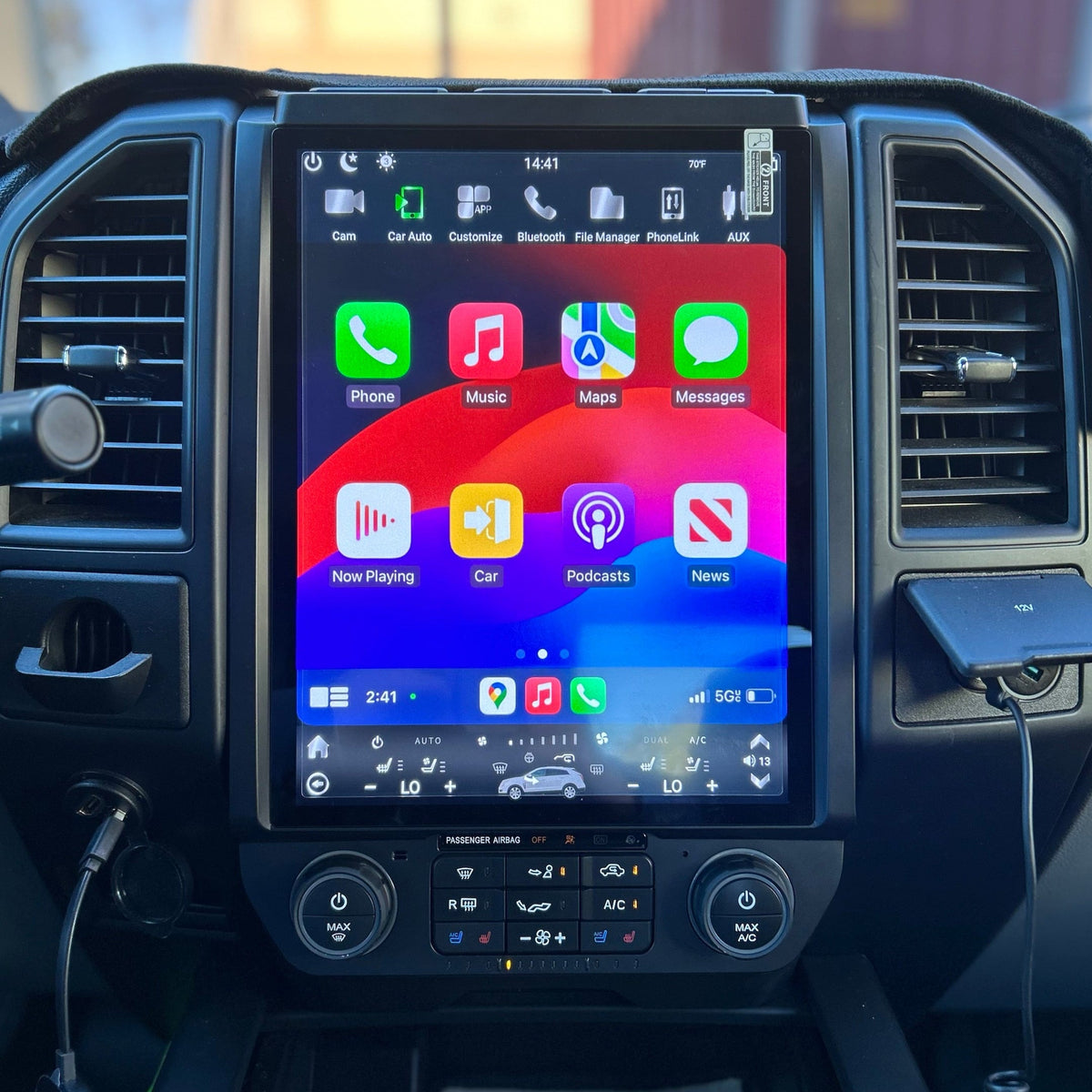 13/14.5/16 inch Android 13/14 Navigation Radio for Ford F-150 F-250 F-350 F-450 F-550 2015-2020