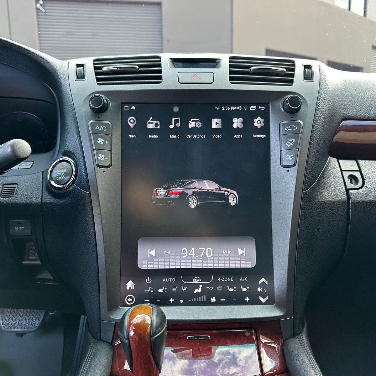 [ NEW ] 13" Vertical Screen Android 13 Fast boot Navi Radio For Lexus LS 460  600 600h 2007 - 2012 | Phoenix Automotive