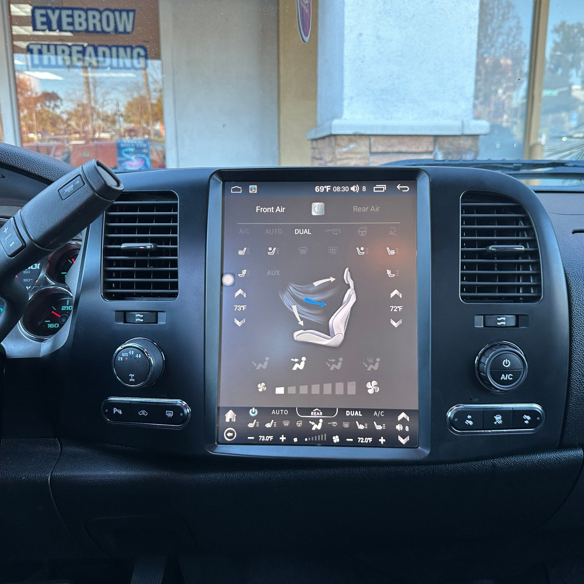 [Open box] 12.1” Android 10 fast boot Vertical Screen Navigation Radio for Chevrolet Silverado GMC Sierra 2007 - 2013 | Phoenix Automotive