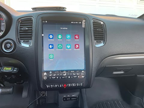 [Open box] 13” Android 12 Vertical Screen Navigation Radio for Dodge Durango 2011 - 2020