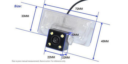 Backup Camera Reverse Camera Rear View CCD Camera For Nissan Altima Teana Sentra Sylphy