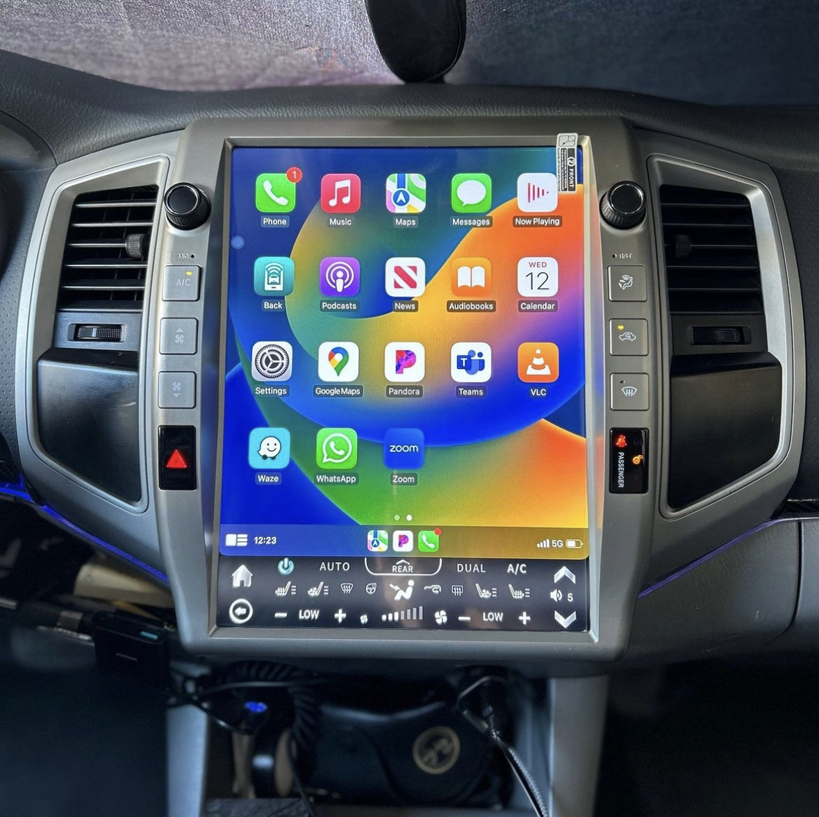 13” Android 12 Vertical Screen Navigation Radio for Toyota Tacoma 2005 - 2015