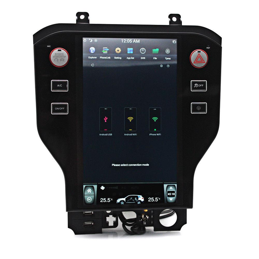 [ Open box] 11.8" Vertical Screen Android Navigation Radio for Ford Mustang 2015 - 2019